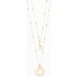 bonprix Kettenset (2-tlg. Set) mit Herzanhängerngold 0Damen