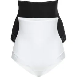 bonprix Light Shape Panty (2er Pack)schwarz 42Damen
