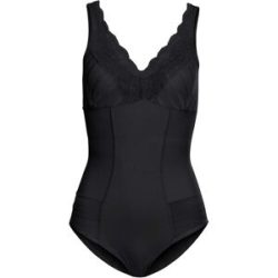 bonprix Medium Shape Body mit Spitzeschwarz 40Damen