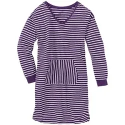 bonprix Nachthemd mit Bio-Baumwollelila 36Damen