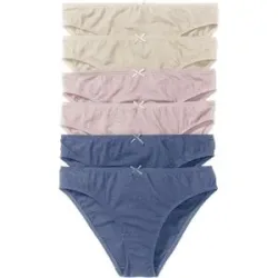 bonprix Slip (6er Pack)beige 32Damen
