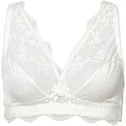bonprix Bralette mit weicher Bio-Baumwolleweiß 80Damen