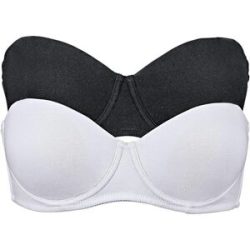 bonprix Balconette-BH mit Multiway Trägern (2er Pack)weiß 85Damen