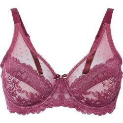 bonprix Minimizer-BH mit zarter Spitzelila 85Damen