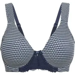 bonprix Minimizer-BH mit gepolsterten Trägernblau 90Damen