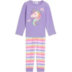 bonprix Pyjama aus weicher Baumwolle (2-tlg. Set)rosa 104Mädchen