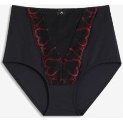 bonprix Medium Shape Slip mit Spitzeschwarz 48Damen
