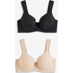 bonprix Schalen-BH mit Bügel (2er Pack)schwarz 90Damen