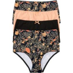 bonprix Highwaist Slip  (4er Pack)schwarz 56Damen