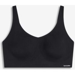 bonprix ????Wattierter Feel Comfort Lasercut T-Shirt BH ohne Bügelschwarz 40Damen