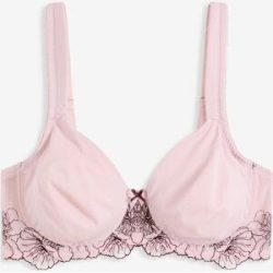 bonprix Minimizer-BH mit zarter Stickereilila 105Damen