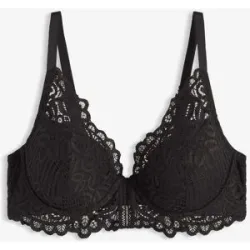 bonprix Schalen-BH aus edler Spitzeschwarz 70Damen
