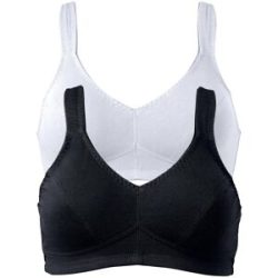 bonprix BH ohne Bügel mit Bio-Baumwolle (2er Pack) 80Damen