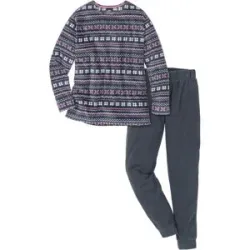bonprix Fleece Loungewear Hausanzugblau 36Damen