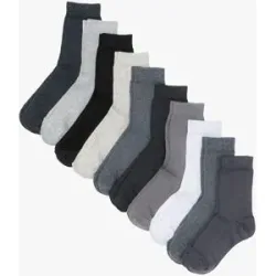 bonprix Socken mit Bio-Baumwolle (10er Pack)grau 35false
