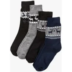 bonprix Thermo Socken unisex (4er Pack)schwarz 35false