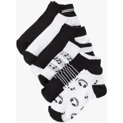 bonprix Kurzsocken mit Bio-Baumwolle (6er Pack)schwarz 39Damen