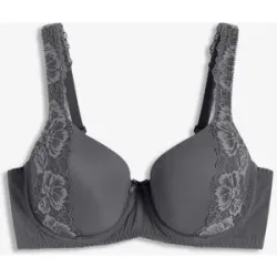 bonprix Schalen-BH mit gepolsterten Trägengrau 75Damen