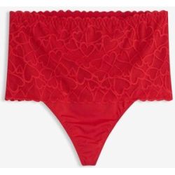 bonprix Medium Shape String mit Herzchenspitzerot 38Damen