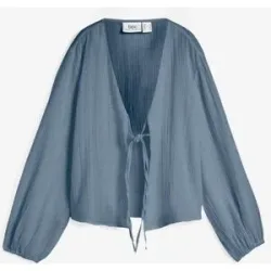 bonprix Musselin-Boleroblau 44Damen
