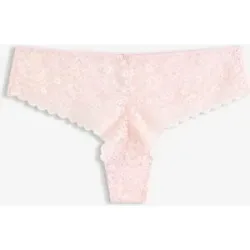 bonprix Brazilslip aus weicher Spitzerosa 40Damen