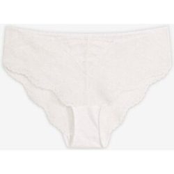 bonprix Hipster aus edler Spitzeweiß 48Damen