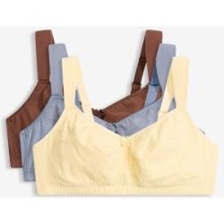 bonprix BH ohne Bügel mit Baumwolle (3er Pack)braun 85Damen