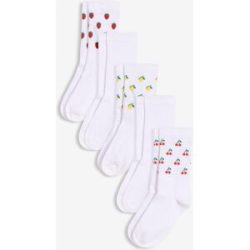 bonprix Tennissocken mit Bio-Baumwolle (5er Pack)weiß 35Damen