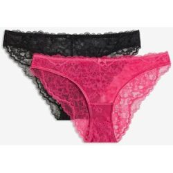 bonprix Minislip aus Spitze (2er Pack)pink 36Damen