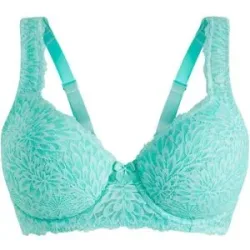 bonprix Schalen-BH mit floraler Spitze, aus Polyamid und Elasthan