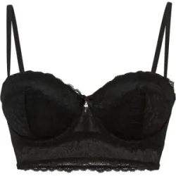 bonprix Balconette-BH aus Spitzeschwarz 85Damen