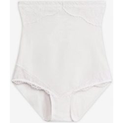 bonprix Geschmückter Medium Highwaist Shape Slipweiß 38Damen