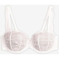 bonprix Balconette-BH aus edler Spitzeweiß 80Damen