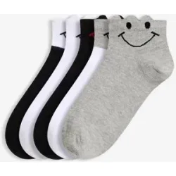bonprix Kurzsocken mit Bio-Baumwolle (5er Pack)weiß 35false