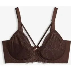 bonprix Minimizer-BH mit zarter Spitzebraun 105Damen
