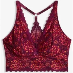 bonprix Bustier mit weichem Baumwollfutterrot 38Damen