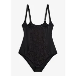 bonprix Strong Body Shaper mit Spitzeschwarz 38Damen