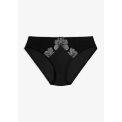 bonprix Slip mit edler Stickereischwarz 56Damen