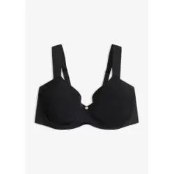 bonprix Nahtloser Schalen-BH mit Bügelschwarz 75Damen