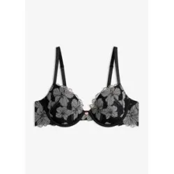 bonprix Schalen-BH mit edler Stickereischwarz 85Damen