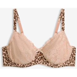 bonprix Bügel-BH mit Leopardenmusterbeige 80Damen