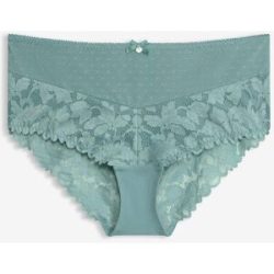 bonprix Maxipanty mit zarter Spitzegrün 40Damen