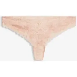 bonprix String aus edler Spitzebeige 44Damen