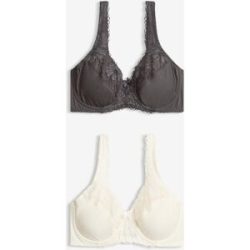 bonprix Minimizer-BH mit gepolsterten Trägern (2er Pack)weiß 95Damen