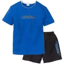 bonprix Shorty mit weicher Baumwolleblau 56Herren