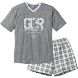 bonprix Shorty Set, 2 bequeme Passform, mit elastischem Gummibund, im Casual Stil