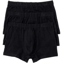 bonprix Boxershorts eng mit Baumwolle (3er Pack)schwarz 12Herren