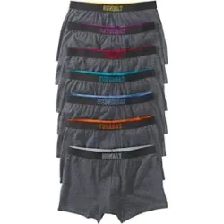 bonprix Boxershorts eng mit Baumwolle (7er Pack)grau 8Herren