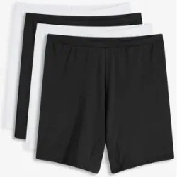 bonprix Mittellange Taillenboxer (4er Pack)weiß 56Damen