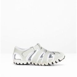 bonprix Komfort-Trekkingsandalen mit Profilsohleweiß 41Damen